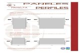 PERFIL “U” SUPERIOR › cms › public › pdf_ga › Perfileria_paneles.pdf · Perfil usado para la sujección inferior de los paneles de 25 y 50 mm, realizados en acero galvanizado