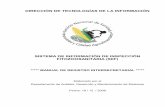 DIRECCIÓN DE INFORMATICA SAAI/SAG… · Manual de registro intersecretarial v5.7ok.docx 11 18/12/2008 Elaborado por el Departamento de Análisis, Desarrollo y Mantenimiento de Sistemas