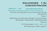Diapositivas con imágenes cortesía de Licda: Lilian Guzmán ... › 2020 › 02 › ... · Formas de expresar la concentración de las soluciones Parte I Definición de Solución