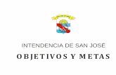 OBJETIVOS Y METAS2015/10/03  · OBJETIVOS Y METAS A) PRINCIPIOS RECTORES El Gobierno Departamental asume como principal objetivo de la gestión mejorar la calidad de vida de todos