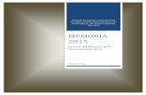 Gestión de Almacén. MEMORIA 2015. Unidad Técnica UJA · Protección del material mediante retractilado (Ver pág. 47/48) Codificación: Nueva asignación de códigos a las estanterías
