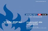 by Honeywell - MorleyIAS€¦ · VSN-RP1r Central de extinción manual de usuario (Versión de software 3.x) doc. MIE-MN-570 rev.008 MorleyIAS España se reserva el derecho de realizar