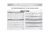 Cuadernillo de Normas Legales 29783 PDF/Legislación Perú/LEY...NORMAS LEGALES FUNDADO EN 1825 POR EL LIBERTADOR SIMÓN BOLÍVAR Lima, martes 15 de enero de 2013 Año XXX - Nº 12328