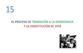Presentación de PowerPoint - WordPress.com...2020/02/15  · •La Transición es el proceso de cambios institucionales y políticos que se desarrollan entre la muerte de Franco en