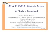 UEA 1115114: Base de Datosacademicos.azc.uam.mx/cbr/Cursos/UEA_Base_de_Datos/Cla... · 2010-11-08 · Contenido: 1. Objetivos y descripción de su SI, 2. Modelo (diagrama) entidad-vínculo