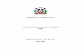 REPÚBLICA DOMINICANA SUPERINTENDENCIA DE VALORES …simv.gob.do/download/6/memorias/1574/memorias-ano-2016.pdf · La Superintendencia de Valores de la Republica Dominicana (SIV)
