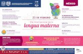 Escuela Nacional de Trabajo Social - UNAM 2018...en la educación: la lengua materna, una lengua regional o nacional y una lengua TEMA 2018: Preservar la diversidad lingüística y