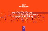 DE PROVEEDORES MIN ERÍ A - Ministerio de Minería · Chile, y que tiene en su centro la innovación, el desarrollo de proveedores y los cambios tecnológicos futuros. Los casos de