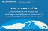 Copia de Azul Globo Terráqueo Día de la Tierra Póster › wp-content › uploads › 2020 › ... · Acciones de los gobiernos subnacionales para combatir las emergencias globales