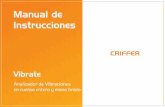 Manual de Instruccionescriffer.com.br/download/espanol/manual-de-instrucoes-esp... · 2019-09-27 · 2. Especificaciones del producto 2.1. General Pantalla: Cristal líquido alfanumérico