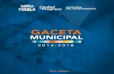 AÑO 2 NÚMERO 9 - Pueblagobiernoabierto.pueblacapital.gob.mx/images/gaceta/2015/...Página 5 de 518 Para transformar nuestro municipio, hemos diseñado el modelo “Puebla Ciudad