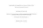 COMPAÑÍA COLOMBIANA DE CONSULTORES S.A.S. Gerencia de ... Gi-m-004.1 habeas dat… · COMPAÑÍA COLOMBIANA DE CONSULTORES S.A.S. Gerencia de Gestión Interna SISTEMA DE GESTIÓN
