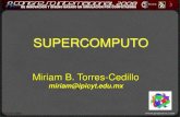 SUPERCOMPUTO · 2016-11-08 · 1 TF = 1 x 10. 12 . Flops. 1 TB = 1 x 10. 3. GBytes. Enlaces Dedicados de Fibra Óptica E3 (34 Mbps) para Internet E3 (34 Mbps) para Internet 2 E3 (34