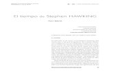 El tiempo de Stephen hawking - Revista Elementos · 2019-03-08 · El tiempo de Stephen Hawking. Elementos 111 (2018) 19-30 ... comienzo del capítulo 7 de su Breve historia del tiempo,
