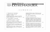 S U M A R I O - D.O.E. EXTREMADURAdoe.juntaex.es/pdfs/doe/1998/1470o/1470o.pdf · Consejería de Economía, Industria y Hacienda Pymes. Incentivos.–Orden de 1 de diciembre de 1998,