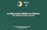 La Educación Médica en México3 Retos de la educación en medicina Las crecientes filas de pacientes sin atención médica se han convertido en un gran problema de salud pública