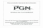 Unidad de ContabiHdad - la Procuraduría General de la ... › wp-content › uploads › 2018 › 08 › ...Unidad de Contabilidad de la PGN, para el fortalecimiento en la realización