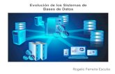 Evolución de los Sistemas de Bases de Datosxumarhu.net/bases_de_datos_evolucion.pdf · un sistema relacional. Debido a que pocas compañías implementaron este paradigma, muchos