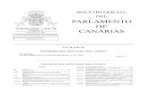 PARLAMENTO DE Fascículo II CANARIAS · 2007-07-20 · Núm. 184 Fascículo II / 4 20 de julio de 2007 Boletín Oficial del Parlamento de Canarias 8. JUSTICIA. Índice: 8.1. Introducción