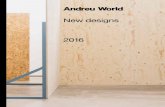New designs 2016 - phs-mobilier.fr › wp-content › uploads › catalogues › andreu-worl… · 2016. 2 New designs Andreu World Andreu World New designs 3 En este catálogo de