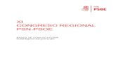 XI CONGRESO REGIONAL PSN-PSOE › wp-content › uploads › 2017 › 06 › BasesConvo... · 2017-06-08 · XI CONGRESO REGIONAL ORDINARIO 31002 Pamplona 6 Pº Sarasate, 15 948225003