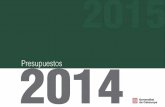 Diapositiva 1 - Generalitat de Catalunyaaplicacions.economia.gencat.cat/wpres/AppPHP/2014/pdf/...Contribución de las entitadesAP-SEC de la Generalitat al resultado (2)-398 Gasto no