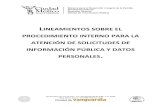 LINEAMIENTOS SOBRE EL PROCEDIMIENTO INTERNO PARA LA ...intranet.dif.df.gob.mx/transparencia/new/art_14/1... · transparencia y acceso a la información pública, así como en materia