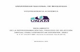 UNIVERSIDAD NACIONAL DE MOQUEGUAunam.edu.pe/website/images/convocatorias/REGLAMENTO... · 2020-04-11 · 3 REGLAMENTO DE LA REPROGRAMACIÓN VIRTUAL DEL PROCESO DE SELECCIÓN PARA