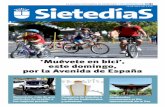 ‘Muévete en bici’, este domingo, por la Avenida de España · Mercedes Dirija su carta a SietedíaS: Plaza Ma-yor, 1-3ª planta. 28100 Alcobendas; o su correo electrónico a