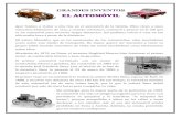 EL AUTOMÓVIL - The Learning Patio€¦ · Ford T en una cadena de montaje. Antes del Ford T, todos los automóviles se fabrican a mano, uno a uno, en un proceso artesanal que requerı́a