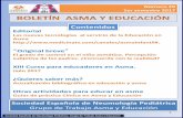 Contenidos€¦ · Contenidos. Número 29 1er semestre 2017 Sociedad Española de Neumología Pediátrica. Grupo de Trabajo Asma y Educación En el Editorial del número 22 de este