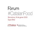 Competitivitat i internacionalització del...Oportunitats del sector agroalimentari L’agroalimentari, el sector industrial líder a Catalunya 2 Infraestructures científiques de