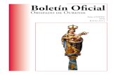 Boletín Oficial del Obispado de Ourense - Junio 2012 › boletin › 2012 › 06junio.pdf · Boletín Oficial Obispado de Ourense Año CLXXV Nº6 Junio 2012. NUESTRA PORTADA: VIRGEN
