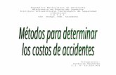 Métodos para determinar los costos de accidentes€¦ · Web viewg. Entre condiciones inseguras y clases de accidentes, pero en este caso, la mayoría de los accidentes fueron caídas