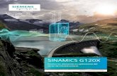 Folleto SINAMICS G120X ES - assets.new.siemens.com · ciencia aumenta adicionalmente el potencial de ahorro de energía · El modo de Optimización de Rendimiento garantiza el mejor