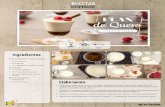 Aprende a elaborar recetas fáciles y deliciosas en Lidl.es€¦ · Para el flan: 4 hojas de gelatina 125 ml de bebida de soja 340 g de queso para untar sin lactosa Para la decoración: