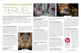 10 razones para no perderte Teruelcomunicacionempresarial.net/UPLOAD/ep1503teruel_v04.pdf · 5. El rupestre levantino En la provincia de Teruel visten más de 70 yacimientos de arte