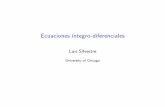Ecuaciones ntegro-diferenciales - Universidad Nacional del Sur · 2020-04-05 · Ecuaciones ntegro-diferenciales Luis Silvestre University of Chicago. Outline Introducci on Procesos