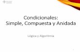 Condicionales: Simple, Compuesta y Anidadajpadilla.docentes.upbbga.edu.co/Logica_y_Algoritmia... · Referencias Bibliográficas [1] Zelle, John M. Python Programming an Introduction