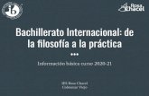 Bachillerato Internacional: de la ﬁlosofía a la prácticaies.rosachacel.colmenarviejo.educa.madrid.org/documentos/BI/InfoB… · Diploma del Bachillerato Internacional (mínimo