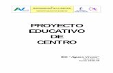 PROYECTO EDUCATIVO DE CENTROrecursostic.educacion.es/multidisciplinar/prinia/uploads/documentos… · alumnas en un marco escolar y social inclusivo, desde un modelo democrático