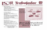 Mayo 1999 Centroamericanoelsoca.org › pdf › etca › 1999 › ETC-15.pdf · ﬁPlanes de Ajuste y restauración capitalistaﬂ y que estÆ provocando el aumento a niveles nunca