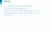 Cuentas anuales consolidadas, informe de gestión e informe ...€¦ · Balances consolidados a 31 de diciembre de 2012, 2011 y 2010 Millones de euros ACTIVO Notas 2012 2011 (*) 2010