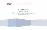 Proyecto: Redes y Telecomunicacionescp.isi.uson.mx/practicas_docs/205201086-reporte.pdf · Subdirección de Redes y Telecomunicaciones, donde se describe el área donde se llevaron