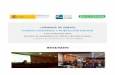 Resumen Jornada Fondos Europeos y Población Gitana Mérida2015 · 2016-09-13 · 6 Resumen de la jornada “fondos europeos y población gitana” Sesión inaugural Vicente Valera