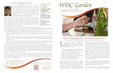 WDC GardenWDC Garden · 2017-12-20 · el Evangelio plantando iglesias, nutriendo a la juventud y a los adultos jóvenes, y compartiendo la fe con nuestros vecinos. • Habitar: Escuchamos