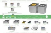 $YDQW 6HUYHLV &DORF ORFDO %DGDORQD … · 2020-01-27 · - Modular, permite formar grandes estaciones de reciclaje con papeleras de la misma versión Sistema de fácil vaciado: sistema
