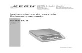 Instrucciones de servicio Balanza compactadok.kern-sohn.com/manuals/files/Spanish/FCB-BA-s-0911.pdf · 2013-10-09 · Cantidad de piezas referencial con piezas contadas . 5, 10, 20,25,