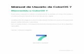 Manual de Usuario de ColorOS 7 · Puente Wi-Fi 26 Conexión de otros Equipos a su Punto de Acceso o Puente Wi-Fi 26 Conexión USB 27 Compartir datos por Bluetooth 27 NFC 27 Pulsar