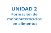 UNIDAD 2 - UNAMdepa.fquim.unam.mx/amyd/archivero/UNIDAD2ALIMENTOS_25177.pdf · UNIDAD 2 Formación de monoheterocíclos en alimentos 81. Azúcares reductores y aminoácidos o proteínas